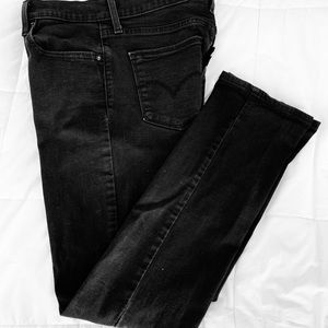 COPY - Levi’s 724 High Rise Straight Black Denim Women’s Width Size 30 Length 30